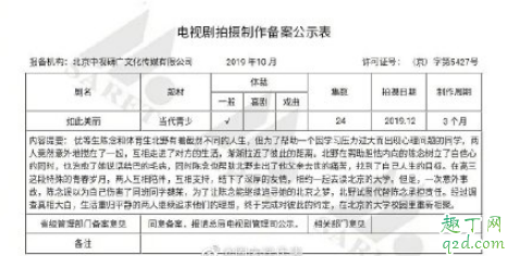 電視劇少年的你什么時候上映 少年的你如此美麗男主女主是誰2