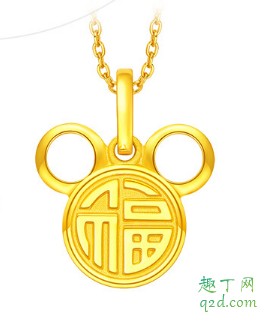 周大福米奇吊墜多少錢 周大福米奇吊墜2019新款多少克5