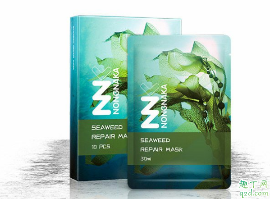 泰國NNK的海藻修復面膜多少錢一盒在哪買 NNK的海藻修復面膜成分表2