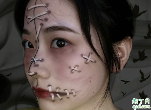 2019歡樂谷萬(wàn)圣節(jié)化妝要錢嗎 2019萬(wàn)圣節(jié)穿線木偶妝畫法教程 2