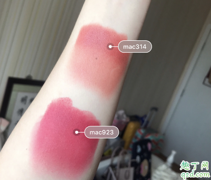 mac923和314哪個(gè)好看 mac923和314試色對(duì)比圖3