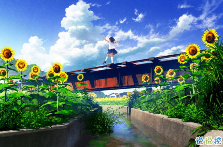 微博說說大全帶圖片女生唯美：所有的姍姍來遲，都是剛好的開始4