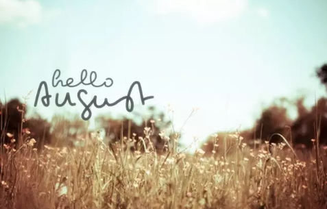 再見七月八月你好圖片說說2018最新版 唯美好聽的八月你好說說配圖12