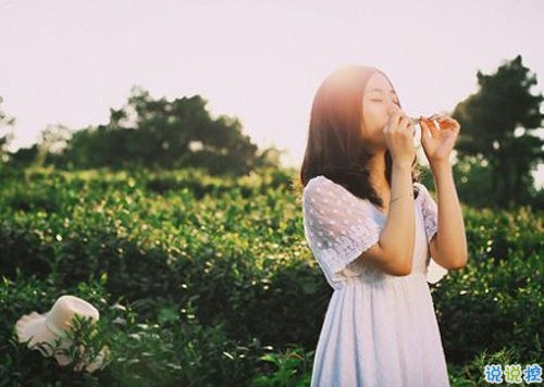 簡單勵志的早安心語帶圖片 新的一天給自己的唯美勵志說說4