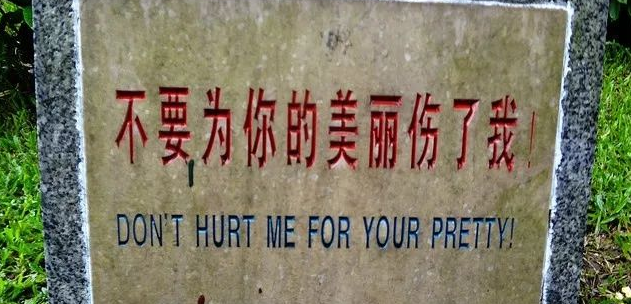 超搞笑的英語(yǔ)翻譯/中式翻譯說(shuō)說(shuō)帶圖片5