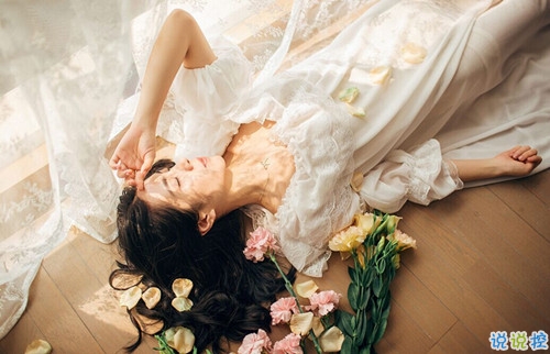 文字控唯美浪漫的句子美到讓人窒息帶圖片 惜處不問(wèn)花何往5