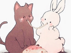 很甜的愛情說說配圖：小學(xué)時(shí)，想和喜歡的人同桌；初中時(shí)，想和喜歡的人同班