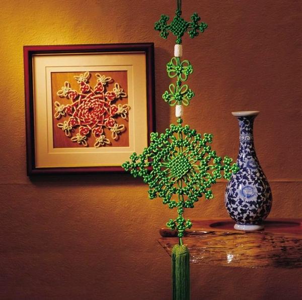 精美的編制藝術(shù)之民族特色的中國結(jié)