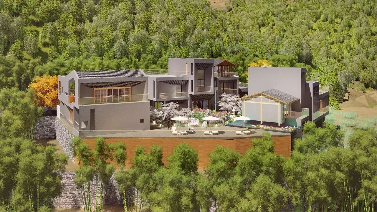 梧桐小筑，一幅靜靜舒展的水墨畫(huà)卷