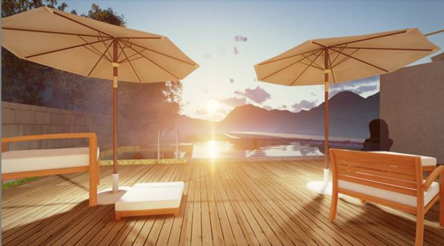 梧桐小筑，一幅靜靜舒展的水墨畫卷