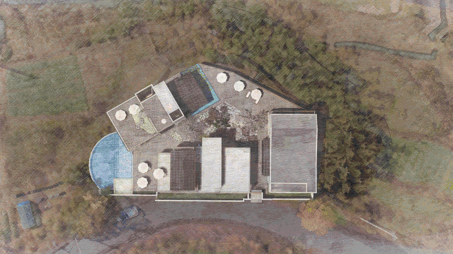 梧桐小筑，一幅靜靜舒展的水墨畫(huà)卷