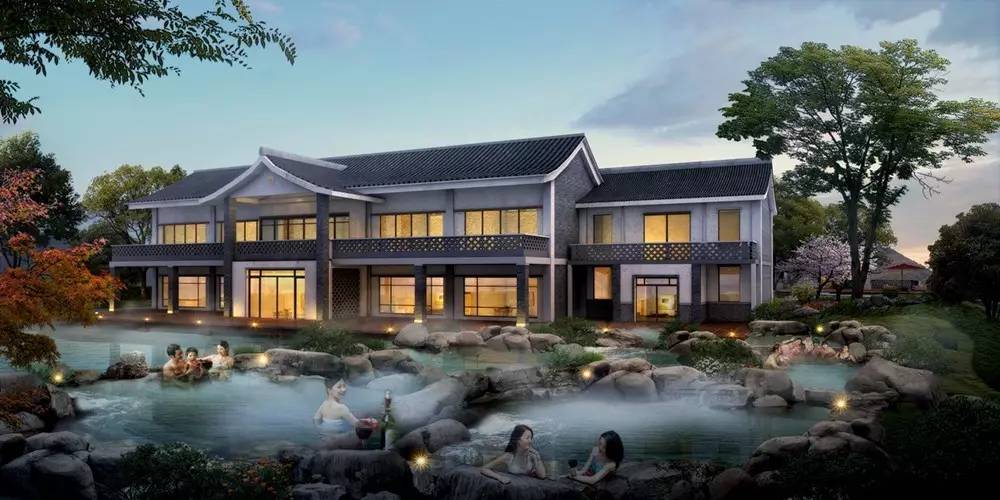 瓜洲云裳山村，春風又綠江岸春