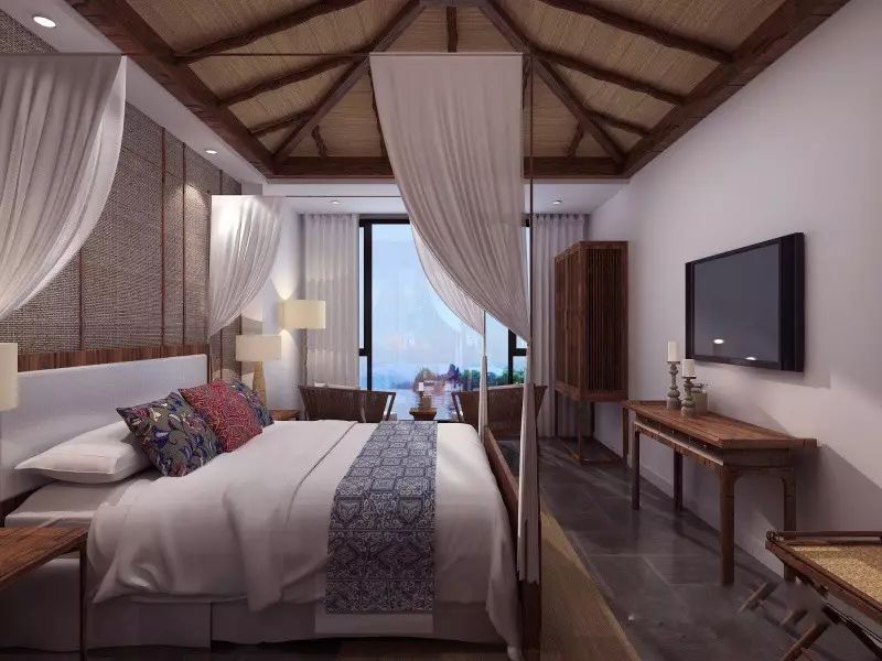 瓜洲云裳山村，春風又綠江岸春