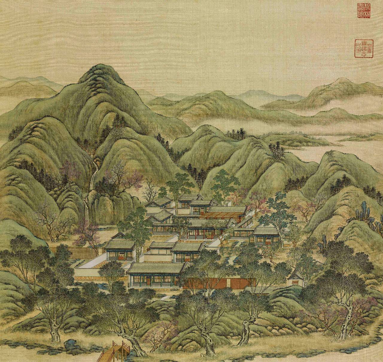 國畫：傾世絕美圓明園比你想像的更美《一》