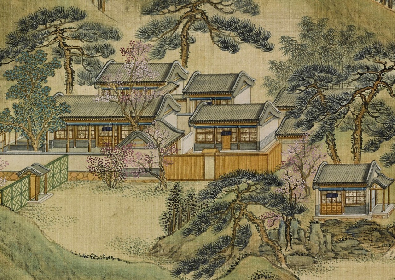 國畫：傾世絕美圓明園比你想像的更美《一》