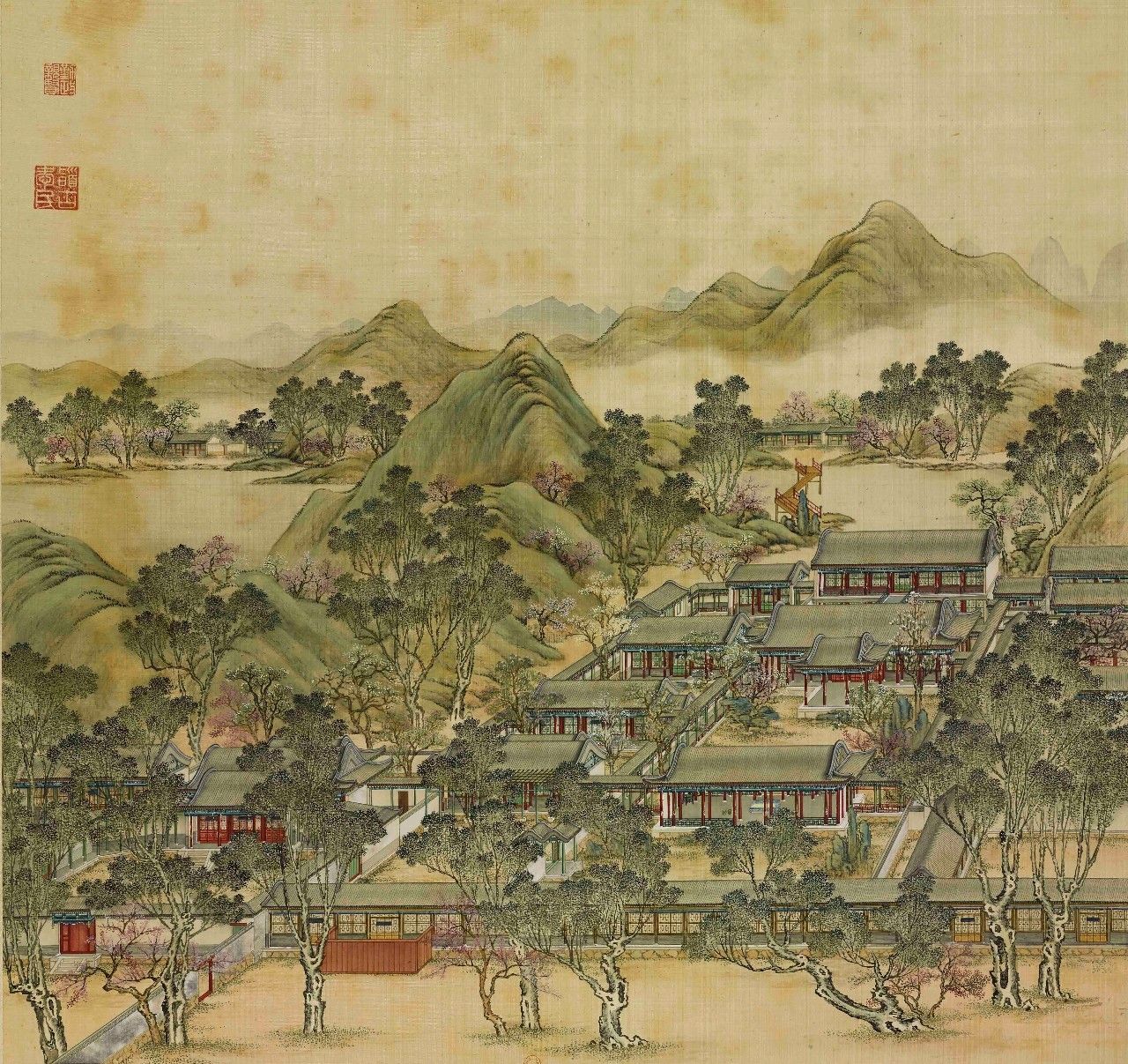 國畫:傾世絕美圓明園比你想像的更美《一》