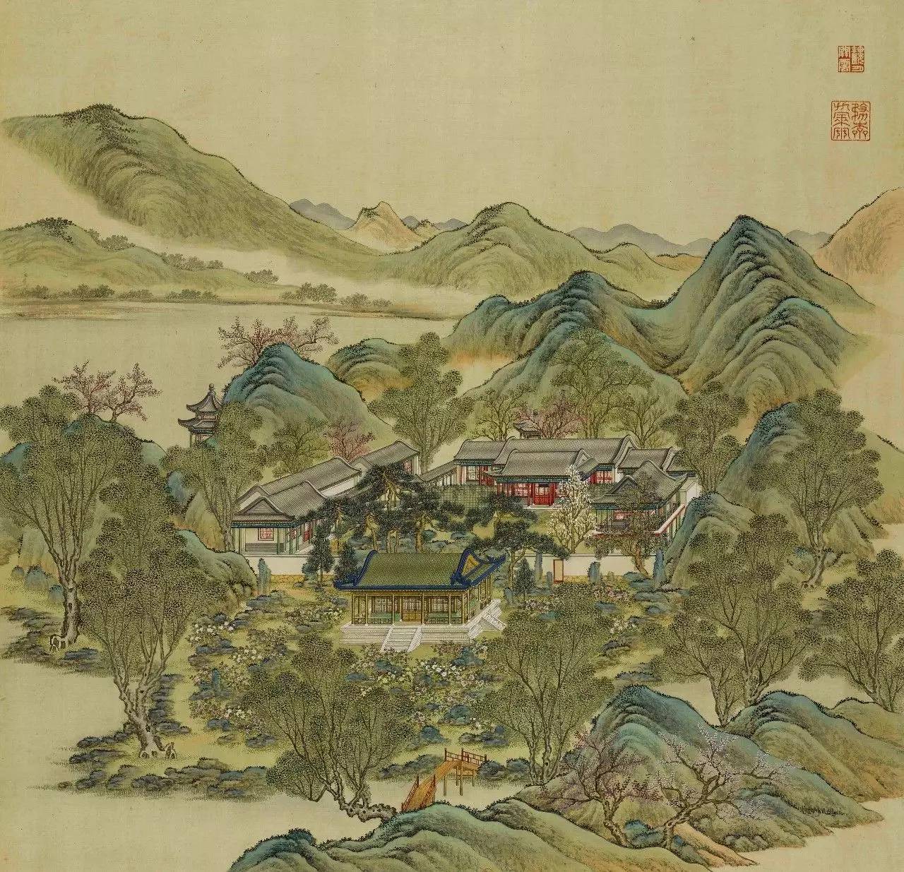 國畫:傾世絕美圓明園比你想像的更美《一》