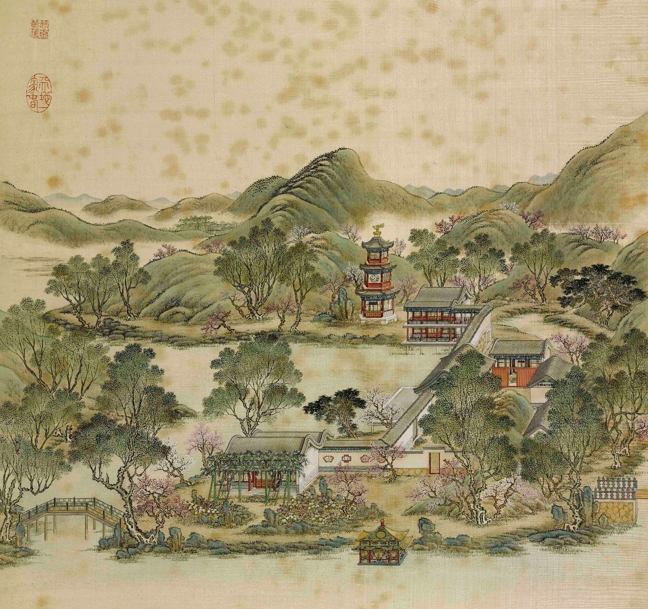 國(guó)畫(huà)：傾世絕美圓明園比你想像的更美《一》