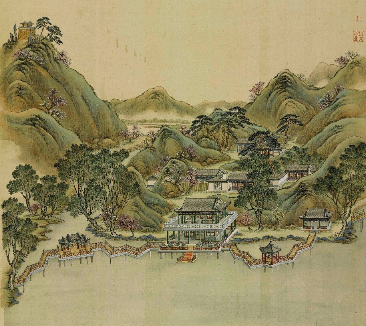 國(guó)畫(huà)：傾世絕美圓明園比你想像的更美《一》