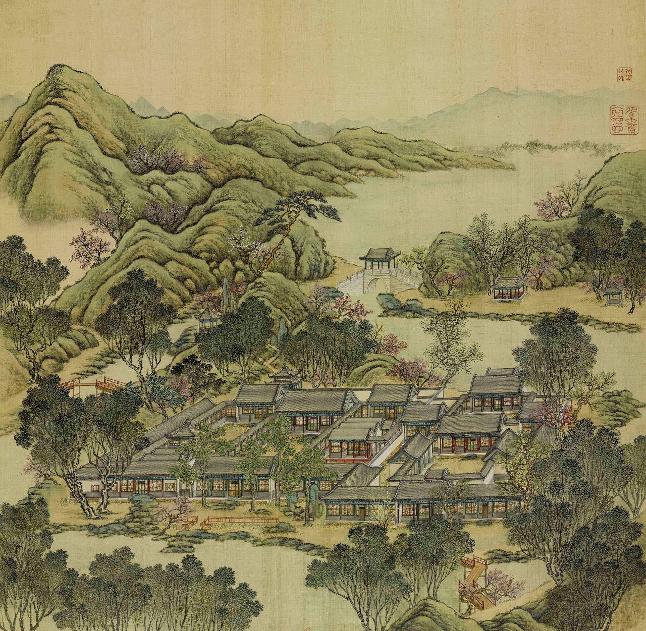 國(guó)畫(huà)：傾世絕美圓明園比你想像的更美《一》