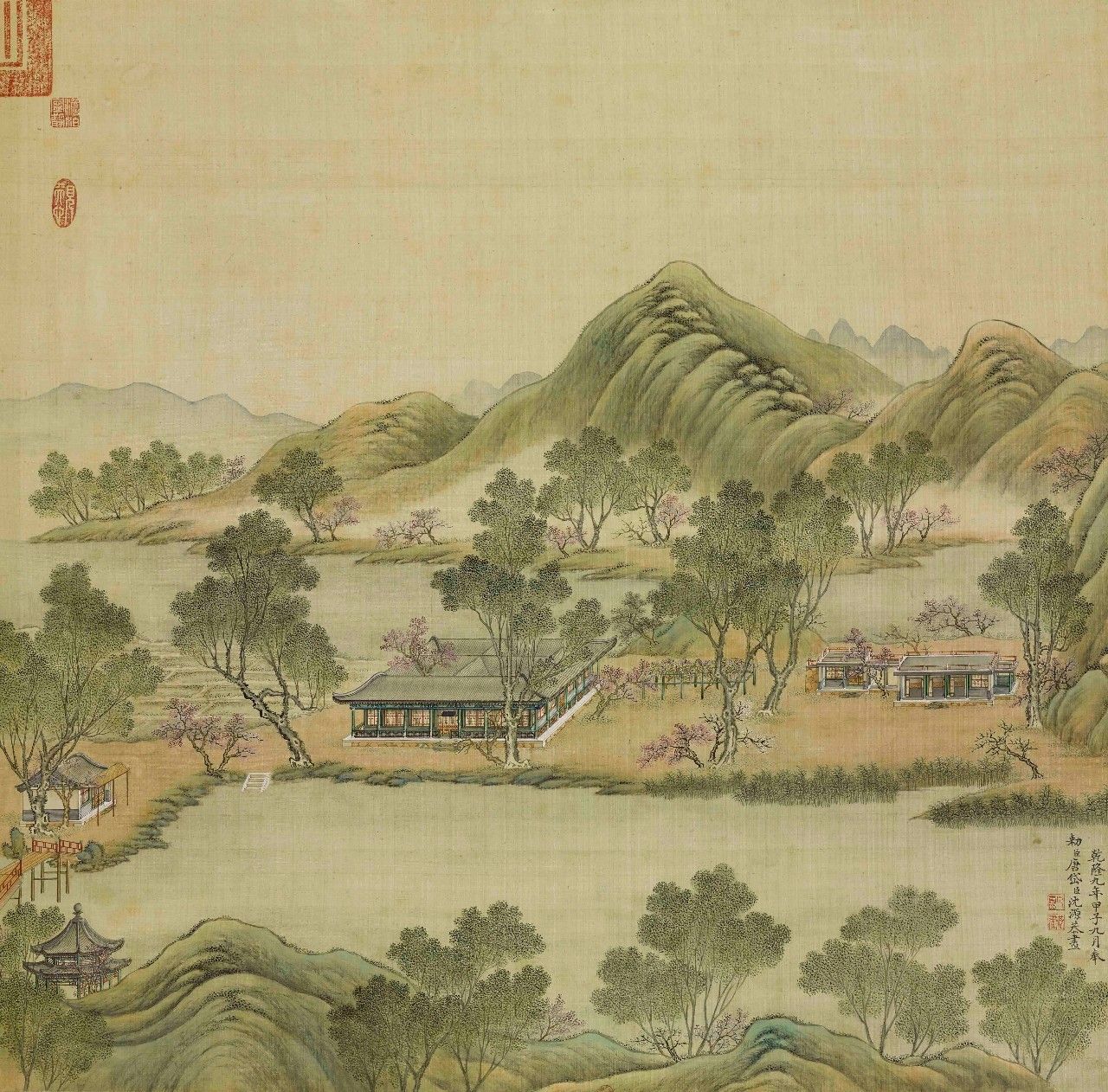 國畫：傾世絕美圓明園比你想像的更美《一》