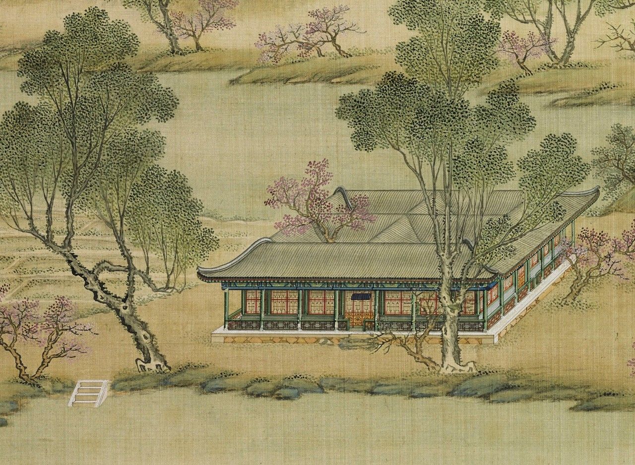 國畫：傾世絕美圓明園比你想像的更美《一》