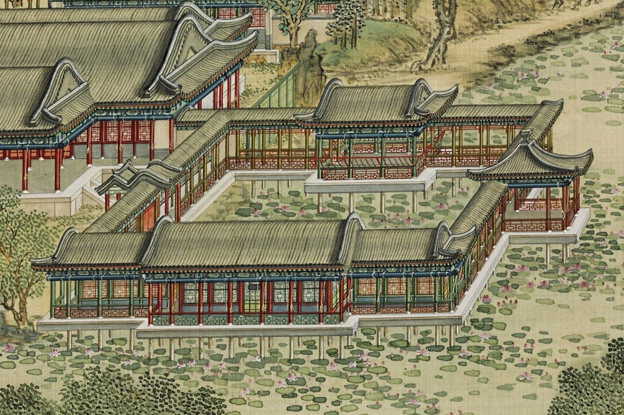國畫：傾世絕美圓明園比你想像的更美《二》