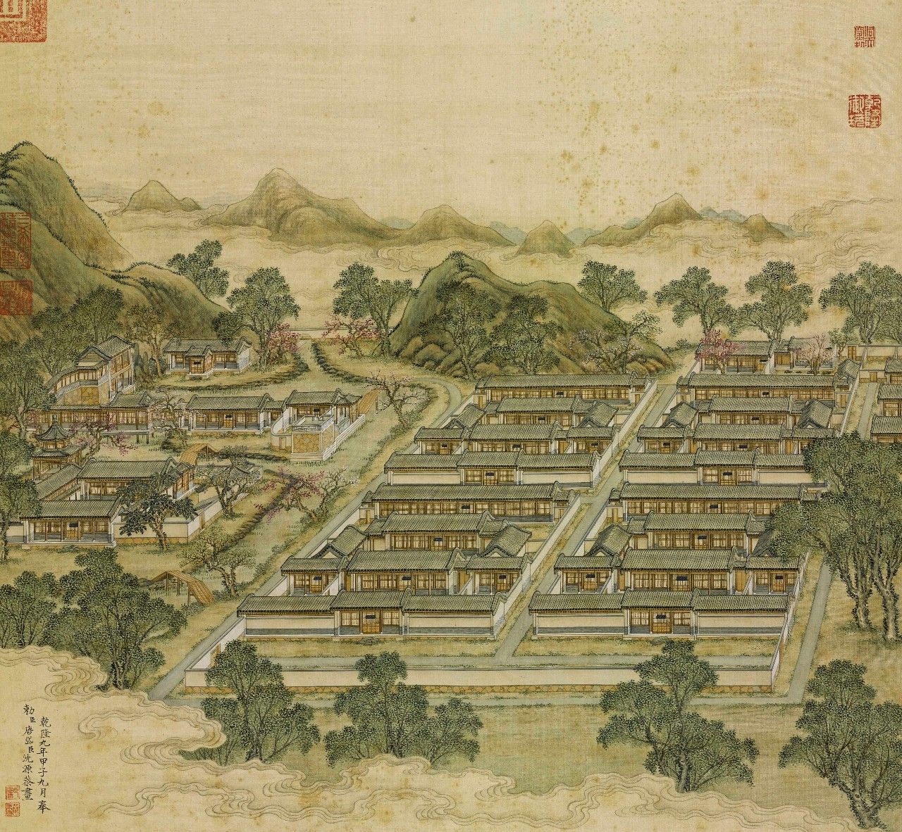 國畫：傾世絕美圓明園比你想像的更美《二》