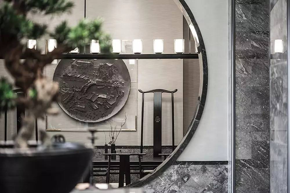 新中式玄關(guān)，推開門就讓人驚艷到心!