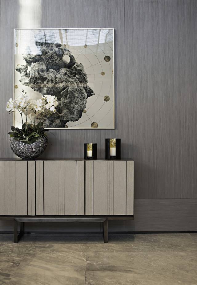 新中式玄關(guān)，推開門就讓人驚艷到心!