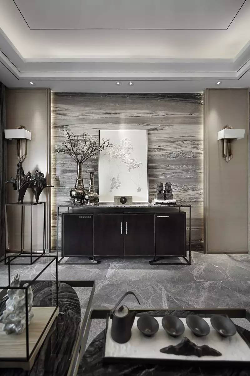 新中式玄關(guān)，推開門就讓人驚艷到心!