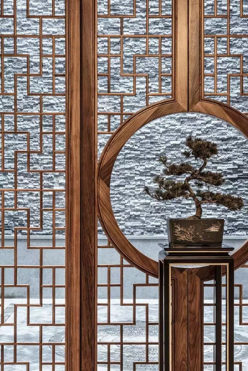 新中式玄關(guān)，推開門就讓人驚艷到心!