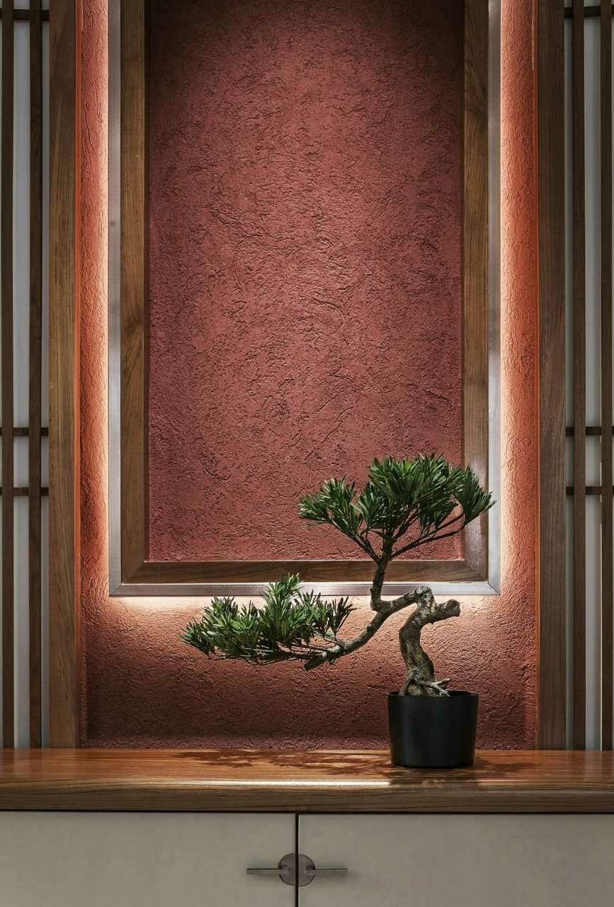 新中式玄關(guān)，推開(kāi)門(mén)就讓人驚艷到心!