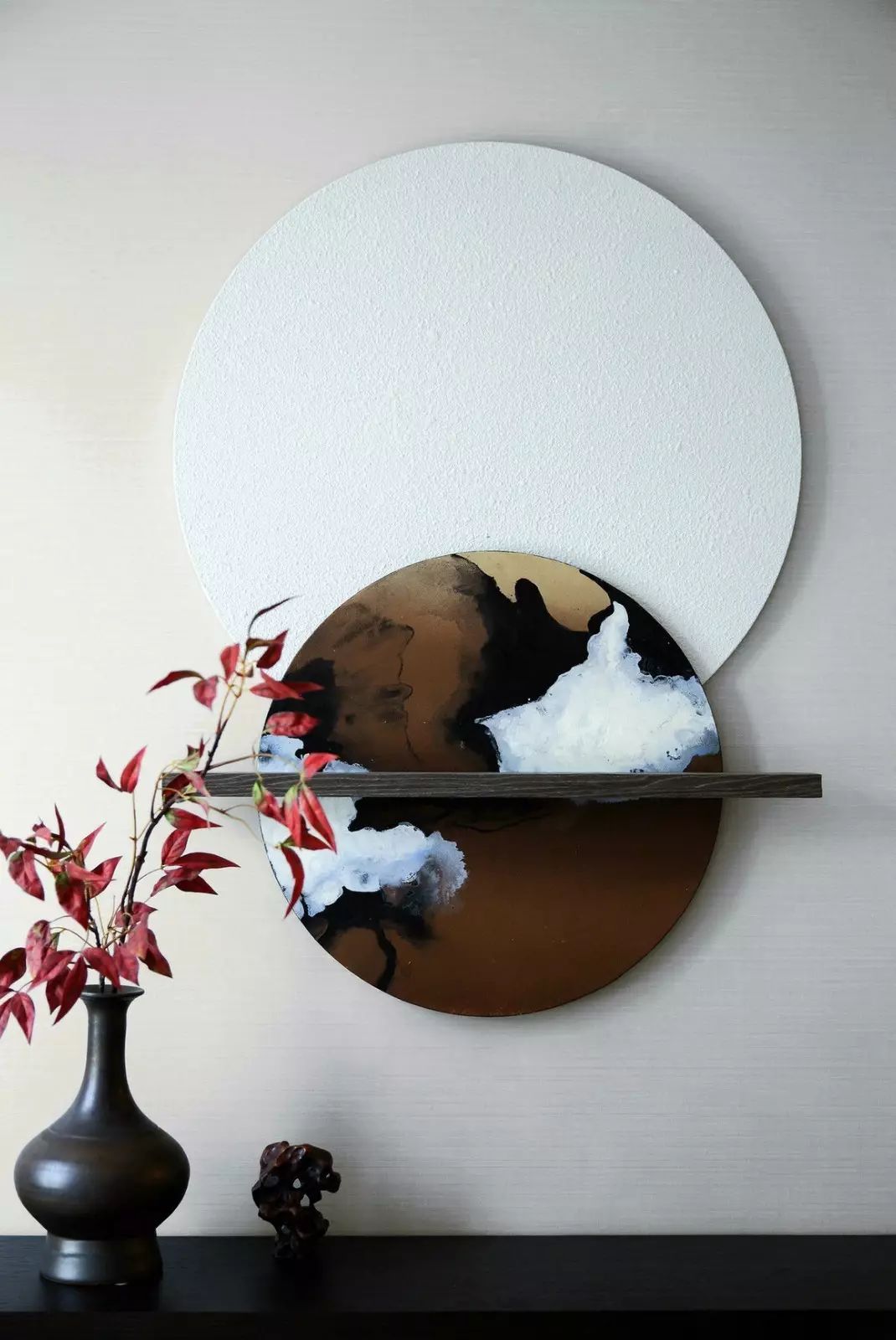 新中式玄關(guān)，推開(kāi)門(mén)就讓人驚艷到心!