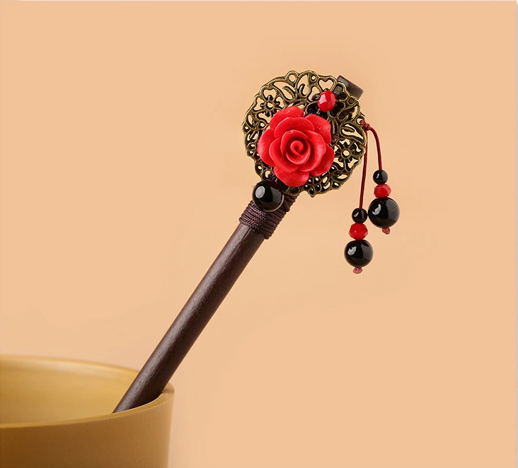 復古家佳樂文學古典簪子新娘頭飾