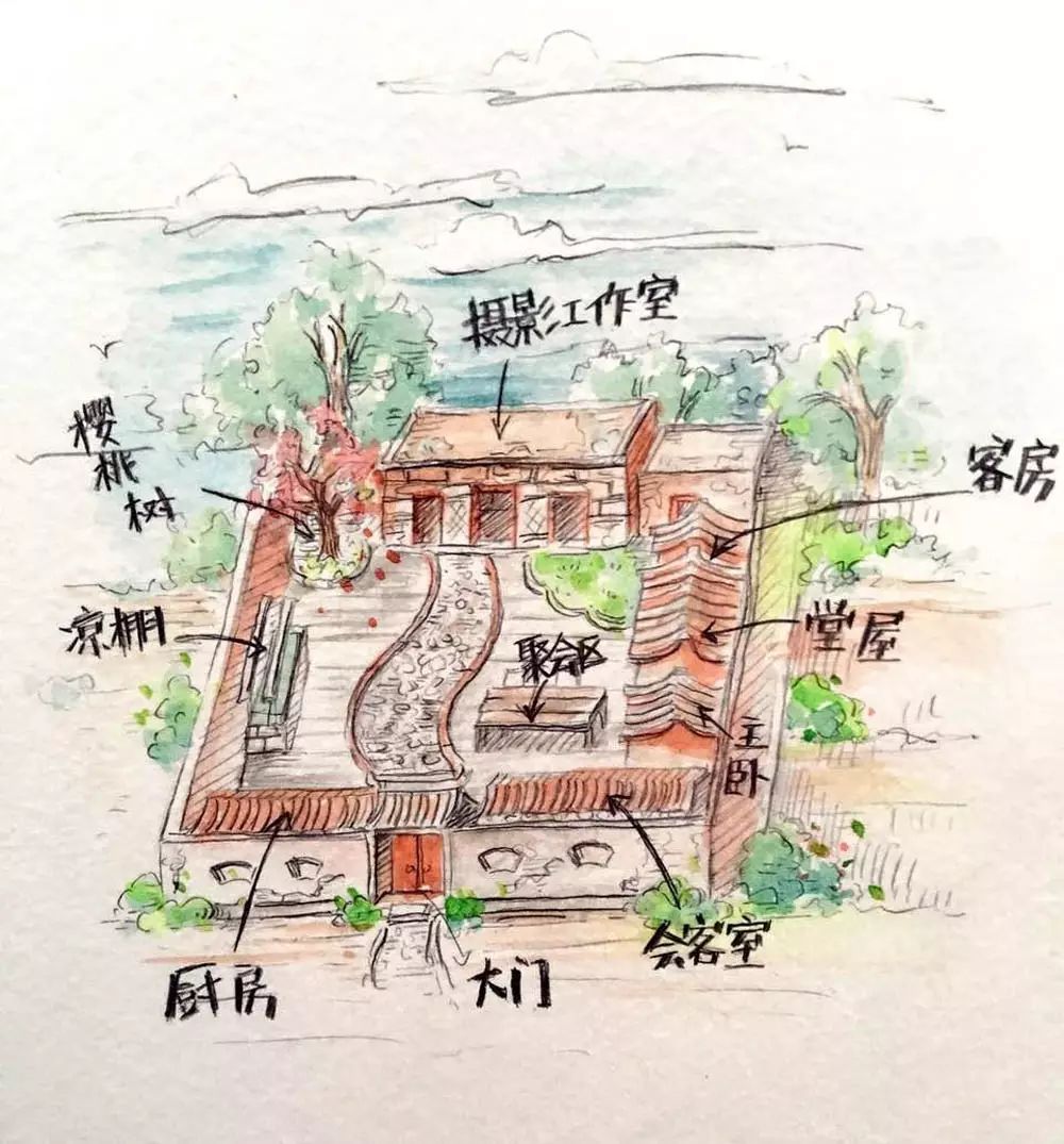 桃花源，有花為伴有茶糊口每一天都是美好光陰