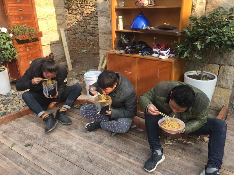 桃花源，有花為伴有茶糊口每一天都是美好光陰