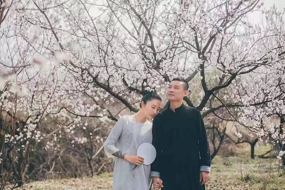 桃花源，有花為伴有茶糊口每一天都是美好光陰