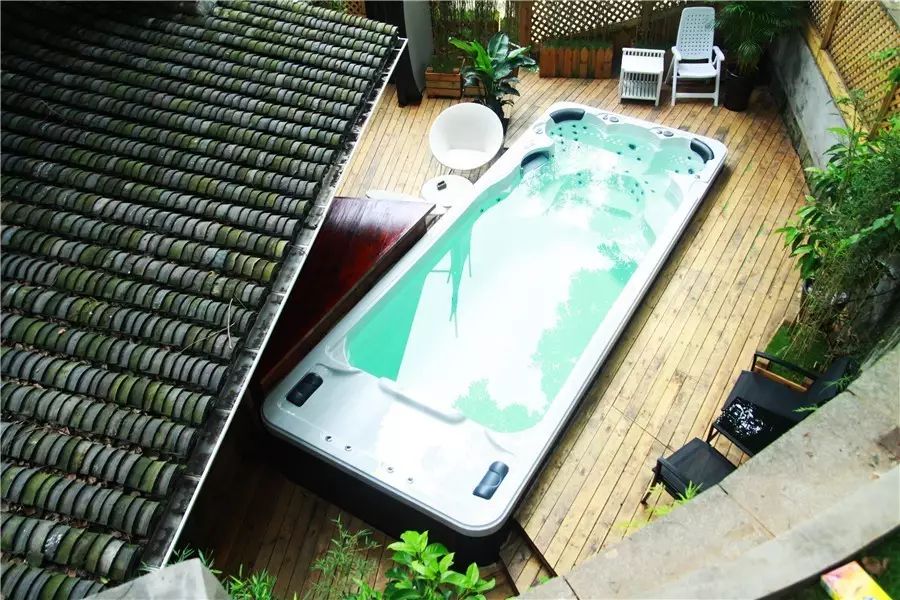 杭州·若白雅苑，擁有無邊泳池「最好泡民宿」