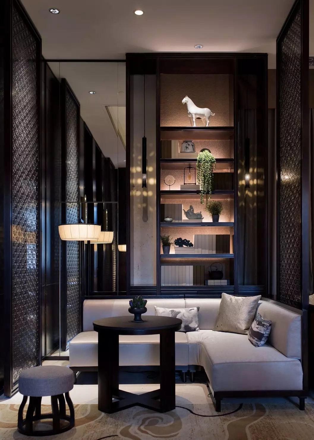 水墨中式，“游園驚夢”裝修設計