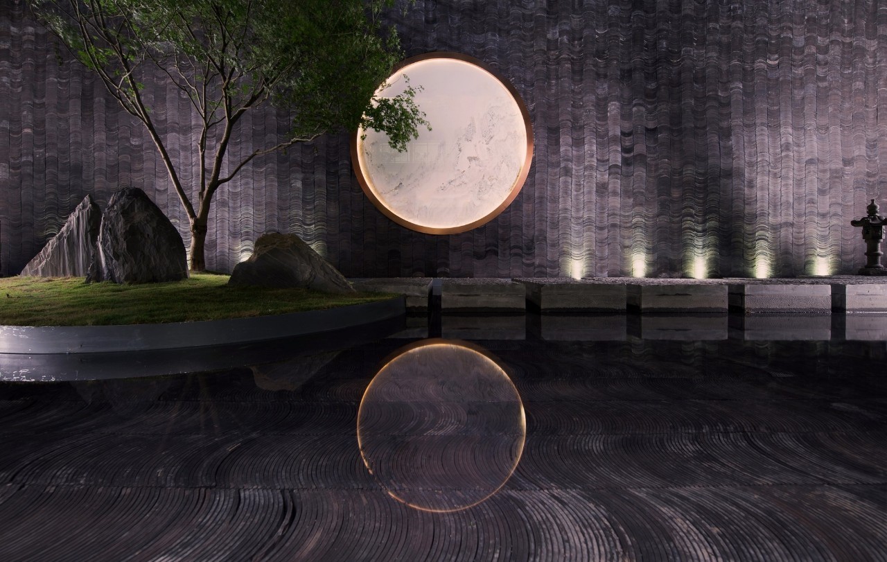 水墨中式，“游園驚夢”裝修設計