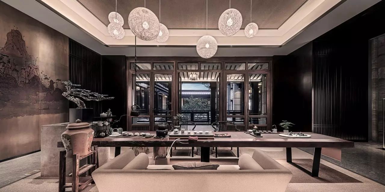 水墨中式，“游園驚夢(mèng)”裝修設(shè)計(jì)