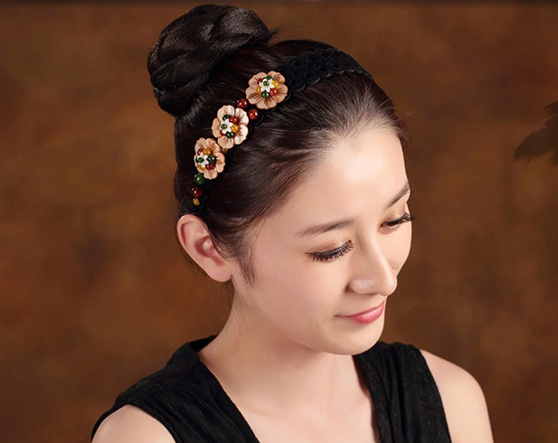 復古民族風貝殼花朵發(fā)卡發(fā)箍頭飾