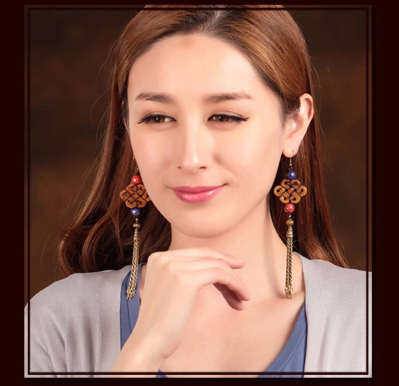 家佳樂文學(xué)古典氣質(zhì)耳環(huán)首飾