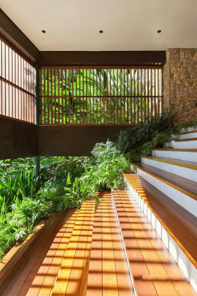 與大自然完美結合的森林別墅設計