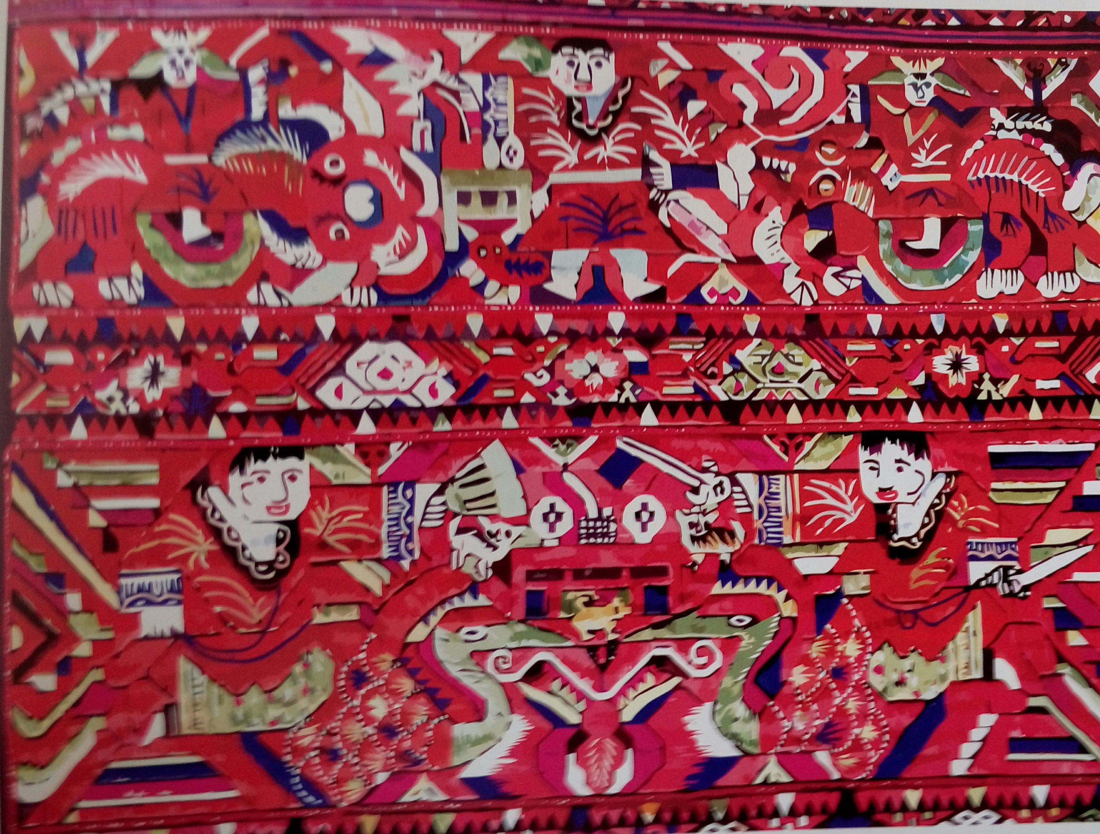 中國(guó)傳統(tǒng)刺繡與織物圖案