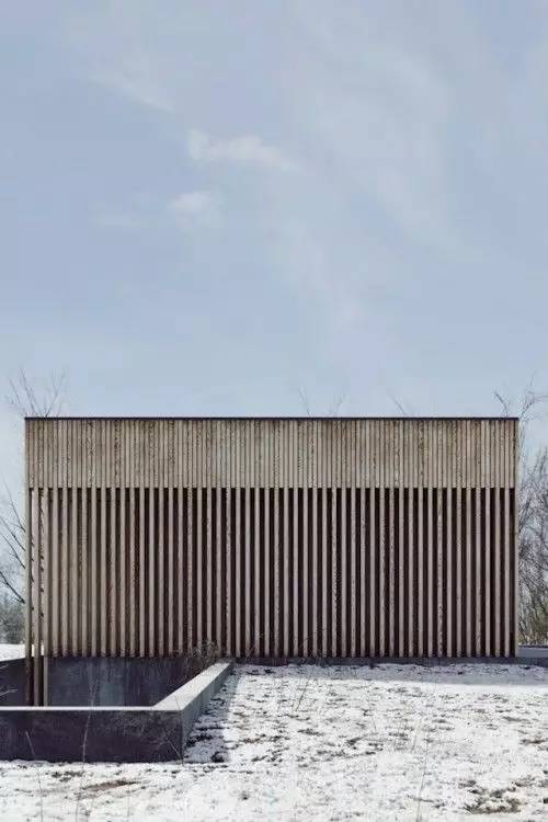 木格柵建筑，次序中的美