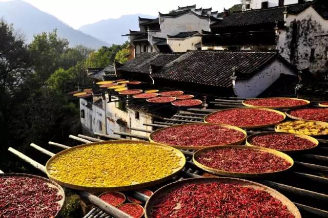 古建筑，一片瓦，遮風(fēng)擋雨