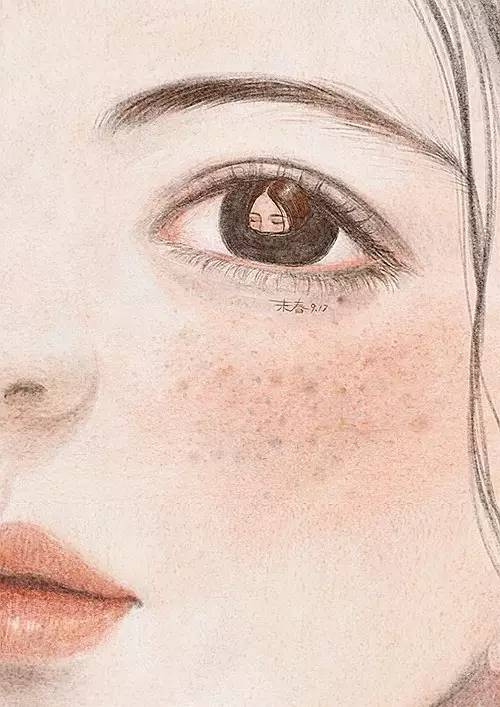 獨特中國美，最美插畫，膚如凝脂珠圓玉潤民國