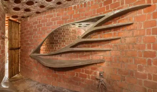 紅磚的建筑藝術(shù)，每一張紅磚墻都可以拿去做紅